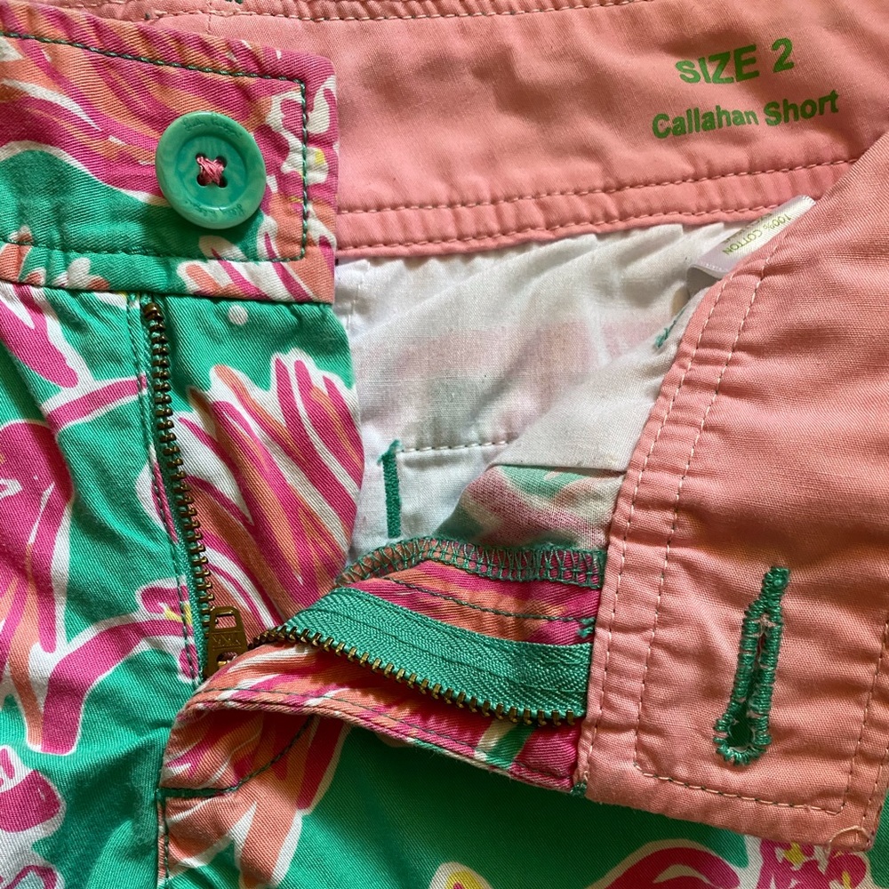 Lilly Pulitzer Womens Callahan Short Shorts Size 2 - Picture 7 of 7